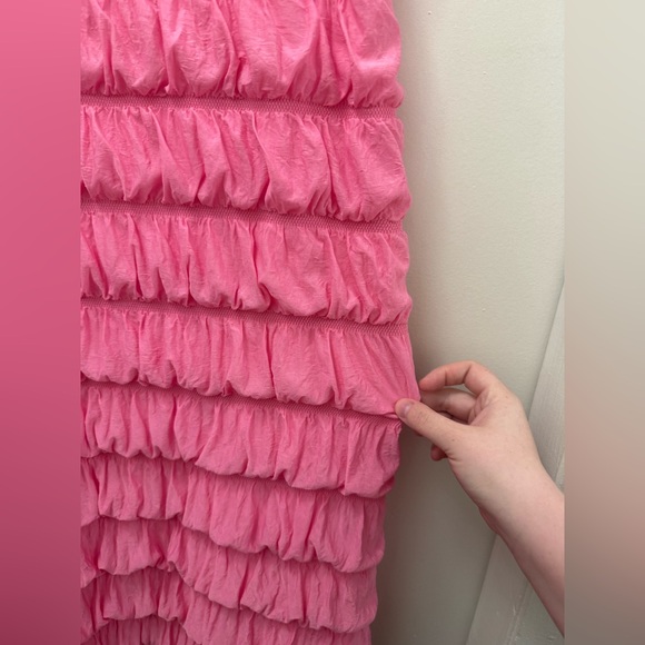 Pink Ruffled SKIRT. (Read description) - Picture 2 of 6